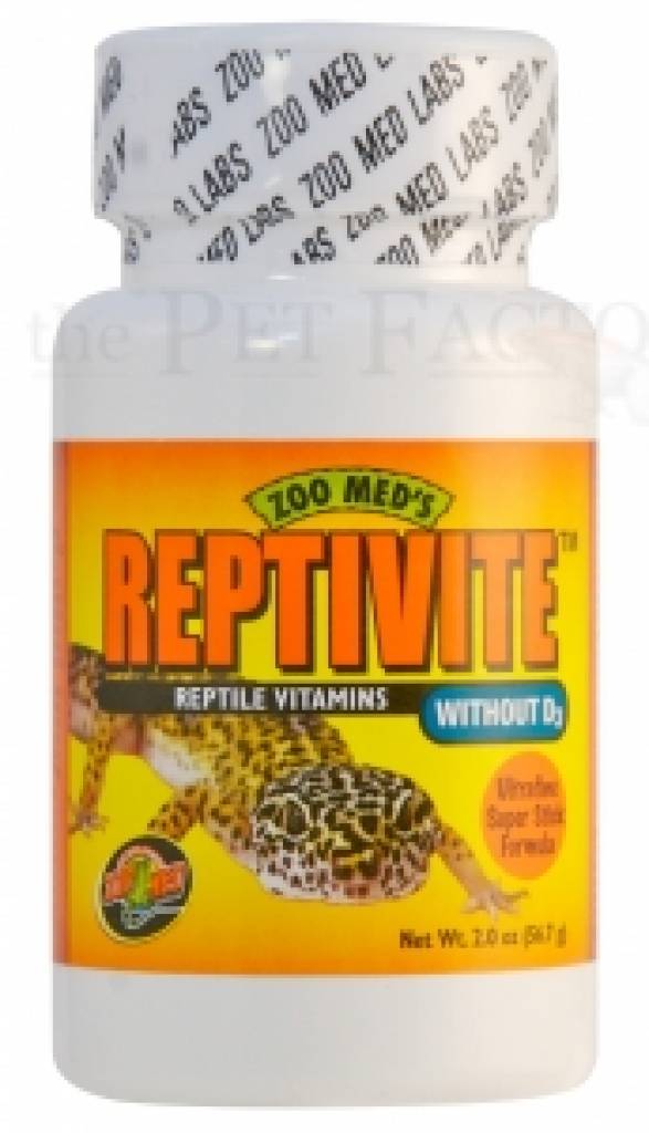 Zoo Med Reptivite ohne D3 – Vitamine für Reptilien